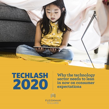 Techlash 2020 Studie von FleishmanHillard